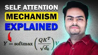 Self-attention mechanism explained | Self-attention explained | scaled dot product attention