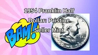 Unboxing and Rating: 1954 S Franklin Silver Half Dollar in Mint State!