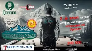ПЕТРОВ v КИМ | Сеньоры на Урале | 2 Этап | Челябинск 2024