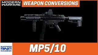 MP5/10 Weapon Conversion - Call Of Duty Modern Warfare