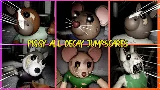 Piggy (NEW DECAY CHAPTER) All New JUMPSCARES and DEATH AREAS in DECAY