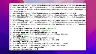 Learn to Code with Ruby V2 - 01 - Introduction & Installation - 07 - macOS   Install rbenv