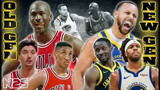 🔴🟡1998 BULLS vs 2024 WARRIORS | NBA 2K24