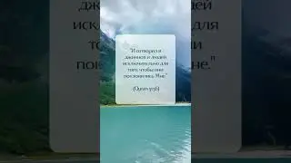 Аят о смысле жизни. #аят #жизнь #смыслжизни #коран #напоминание #ислам #пляж #рек