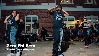Zeta Phi Beta Sorority, Inc., Theta Beta Chapter at the Midnight Prowl at Tuskegee University