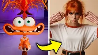 INSIDE OUT CHARACTERS IN REAL LIFE (You need to see this!)