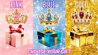 Choose YOUR Gift..! Pink,Blue and Gold edition 3 Giftbox challenge