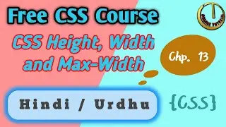 css height, width and max-width, html css tutorial for beginners, html css full course, #coding #css