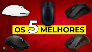 Os 5 MOUSES Mais Usados por PRO PLAYERS de CS2! Atualizado 2025!