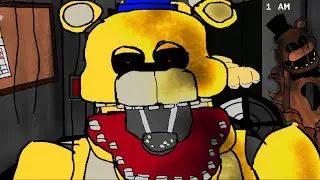 FNaF: FREDBEAR'S FAMILY DINER DEMO - All Jumpscares