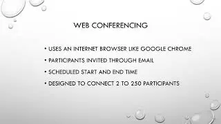 Types of Video Conferencing