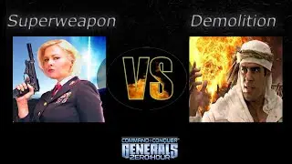 #06 - Superweapon vs Demolition - AI-Scripting Tournament [ Round 2 -C&C Generals Zero Hour]