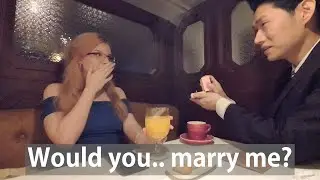 [Surprise] Korean Boyfriend Proposes To His English Girlfriend | AMWF International Couple | 국제 커플