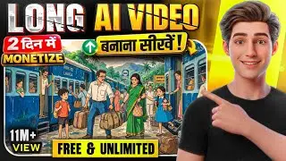 How To Create Long Ghibli Style AI Videos FREE🔥| Ai se long video kaise banaye free | Ai automation 