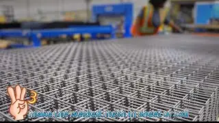 Full automatic high speed wire mesh welding machine for mining