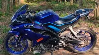 review kenalpot villan di R15 v3