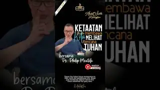 Ketaatan akan membawa kita melihat rencana Tuhan #PhilipMantofa #HidupTaat #RencanaTuhan #Renungan