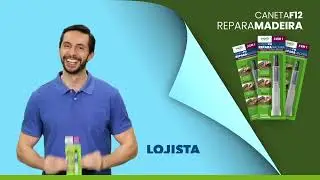 Caneta F12 - Repara Madeira   #EuViUmMundoViapol