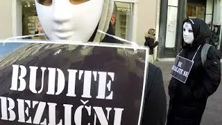 PERFORMANCE u sklopu protesta za Slobodu, Rijeka 12.12.2020