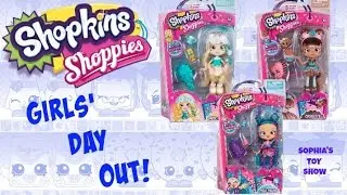 NEW SHOPKINS SHOPPIES DOLLS - POLLI POLISH, COCOLETTE, DAISY PETALS SNEAK PEEK