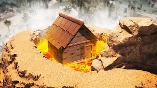 RUST - РЕЙД БАЗЫ В ВУЛКАНИЧЕСКОЙ ГОРЕ С ПОТАЙНОЙ ЛУТОВОЙ! Jackson/Джексон