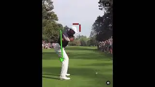 Tiger Woods swing analyse / les appuis au golf