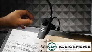 Ticó música | Ilumina tu partitura con la Luz para atril König and meyer 12295