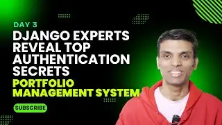 Day 3: STOP Struggling with Django Authentication Here's the Solution