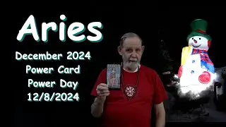 Aries December 2024  Horoscope Power Tarot Card & Power Day