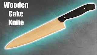 Wooden Cake Knife