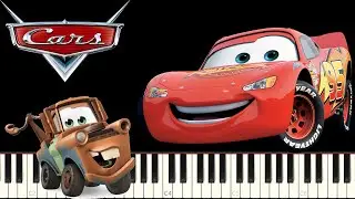 Radiator Springs Theme - Cars Video Game | VERY EASY Piano Tutorial
