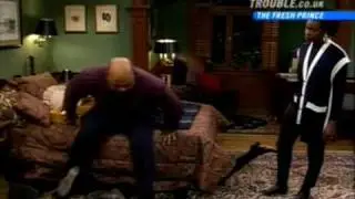 Fresh Prince of Bel-Air - Uncle Phil Sits on a Bed