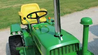 2024 AHW Calendar - December - Bob & Matt Wickens - 1967 John Deere 140 & 1970 John Deere 3020