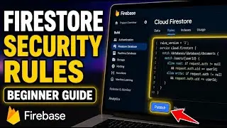 How to setup Firestore security rules for a React app - Beginner Guide