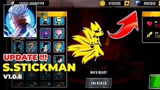 SUPER STICKMAN DRAGON WARRIORS MOD APK TERBARU 2024 APK V1.0.6 - UNLIMITED MONEY/ALL CHARACTER