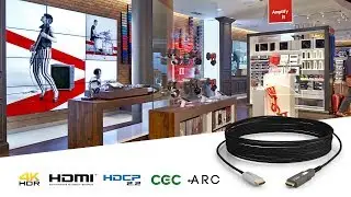 18Gbps Hybrid Active Optical HDMI Cable - CAB-HAOC Series Cables