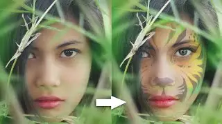 Simple Face Paint Editing Tutorial