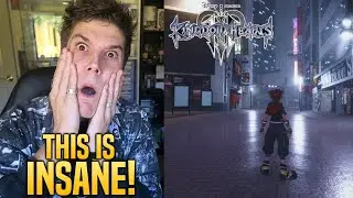 Kingdom Hearts 3 - ABSOLUTELY INSANE Qudratum Shibuya Playable World Mod in Development!