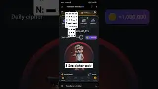 5 September cipher code Hamster Combat
