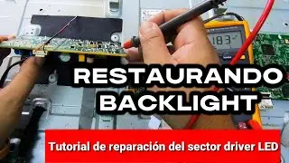 ¿Cómo Reparar un TV sin Imagen?.  Enfoque en el sector DRIVER LED
