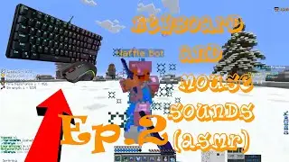 Keyboard and mouse sounds (ASMR) | PVP land bots ep.2