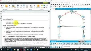 4.3.3.4 Packet Tracer - Configure HSRP