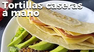 Tortillas de harina de trigo