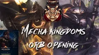 Mecha Kingdoms Orb Opening! 6 Lucky Rolls! Jackpots!! 7500 RP