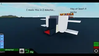 How to make a small jetpack | Roblox Plane Crazy