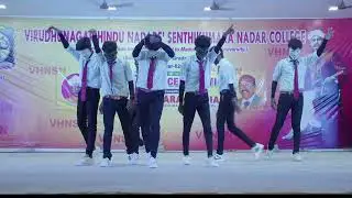 Students Dance Performance | Teachers' Day Celebrations - 2023 | V.H.N.S.N.College (Autonomous)