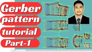 Gerber software, Gerber Bangla tutorial, Gerber beginner tutorial, cad pattern 2017,