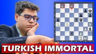 The Turkish Immortal | Mittal vs Erdogmus | FIDE Grand Swiss 2025