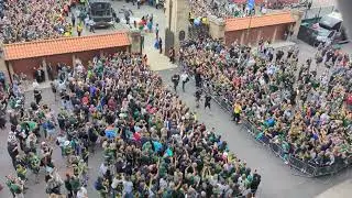 South Africa arriving for SA vs New Zealand at Twickenham 25/08/2023