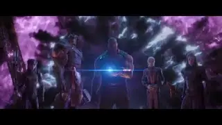 Thanos junto a la orden negra abandonan la nave - Escena HD latino